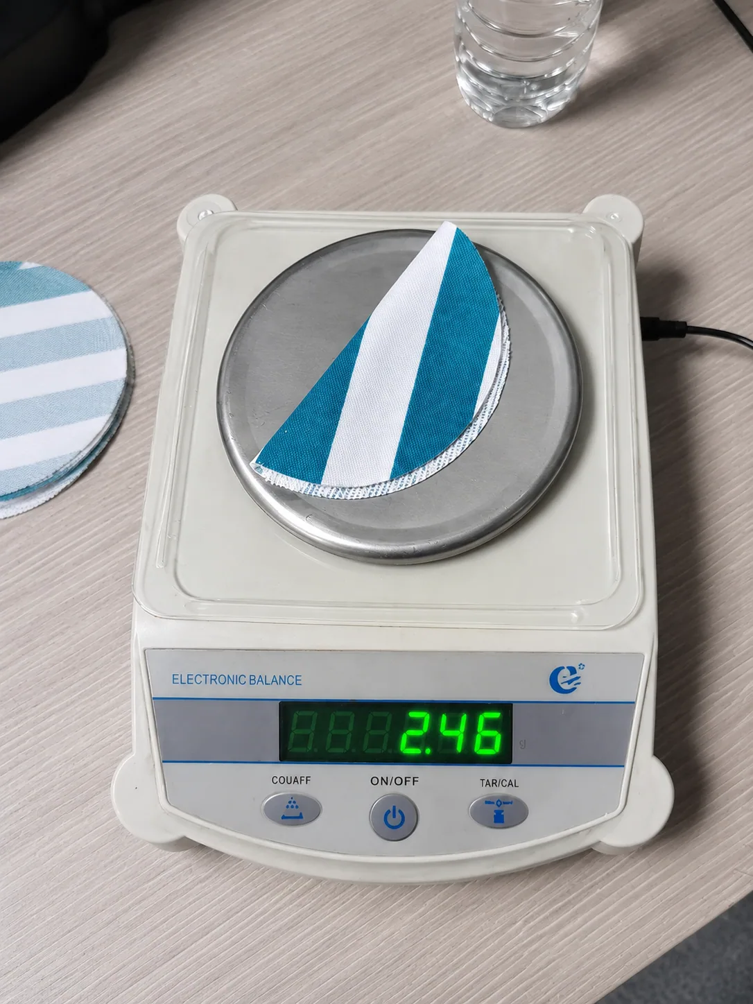 Fabric weight inspection