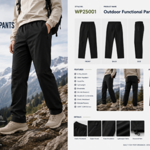 Custom Waterproof Quick Dry Hiking Pants