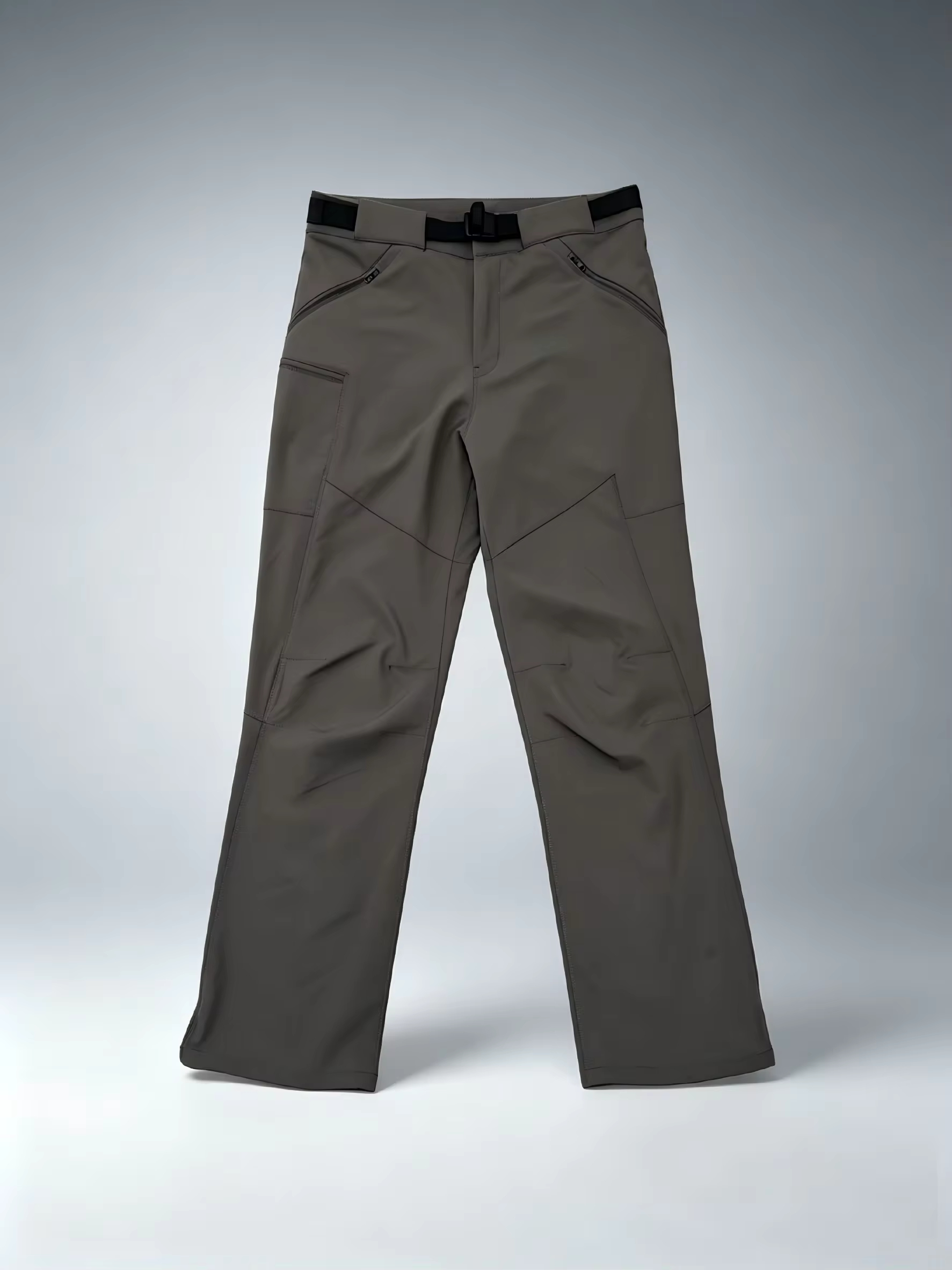 mens lightweight stretch hiking pants front view