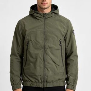 mens reversible tactical windbreaker olive main