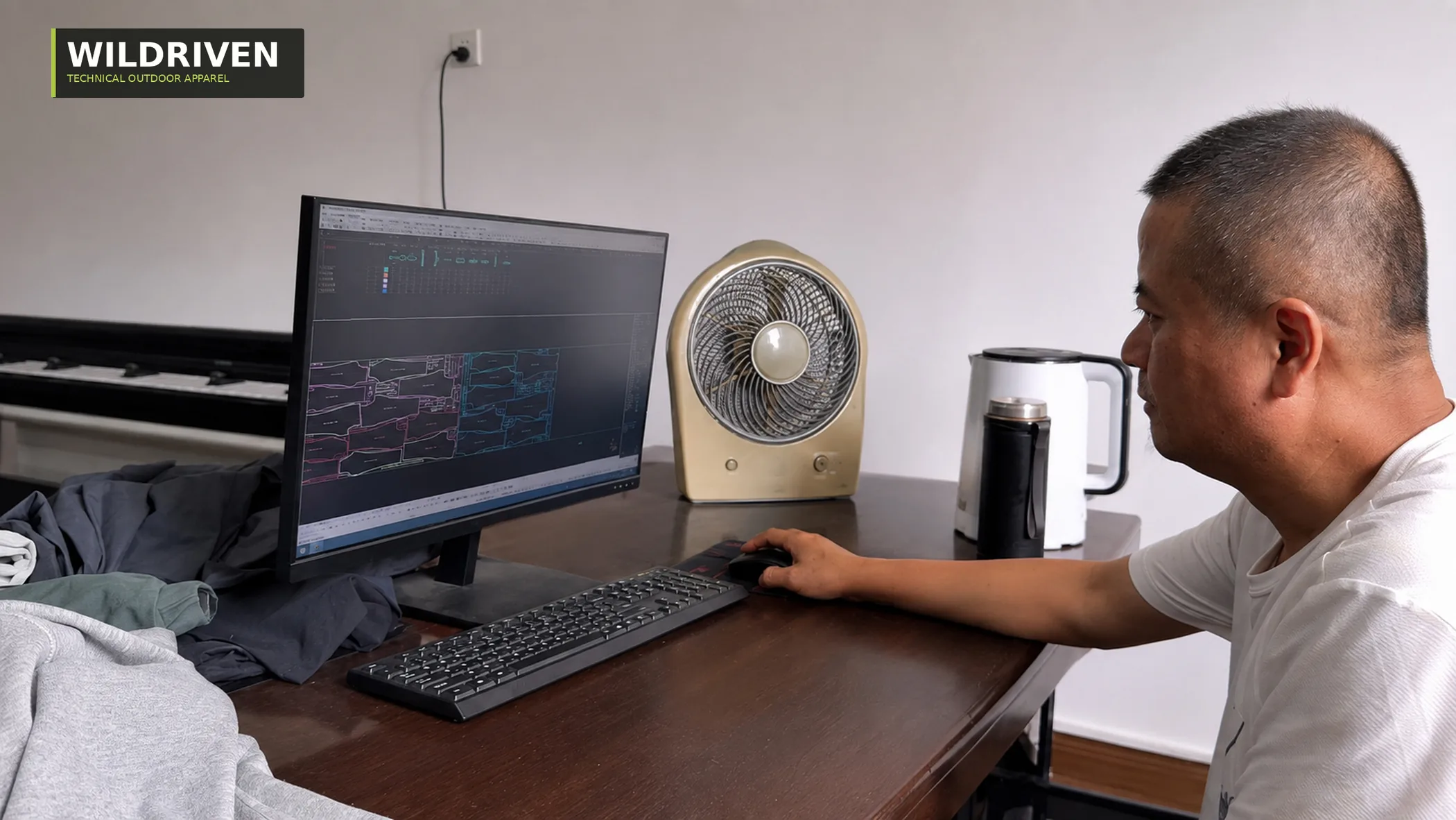 CAD pattern engineering for technical outdoor apparel