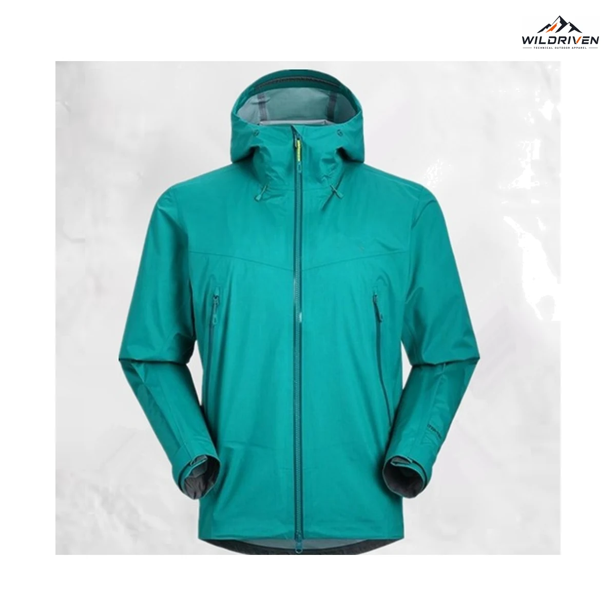 Multi-Color Hooded Shell Jacket alternate color view for WILDRIVEN OEM and ODM development