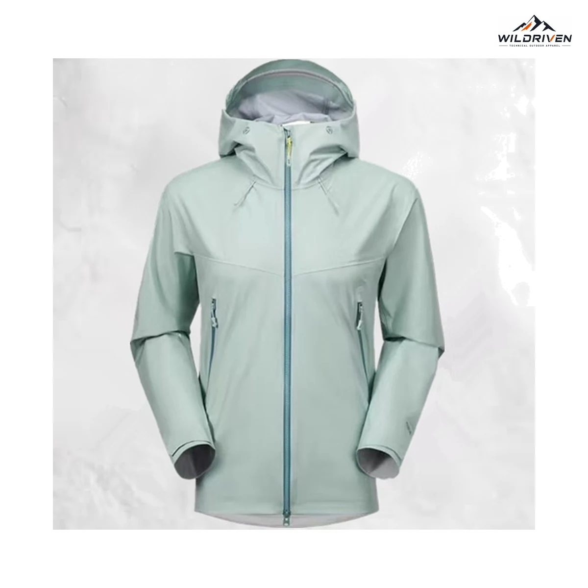 Multi-Color Hooded Shell Jacket alternate color view for WILDRIVEN OEM and ODM development