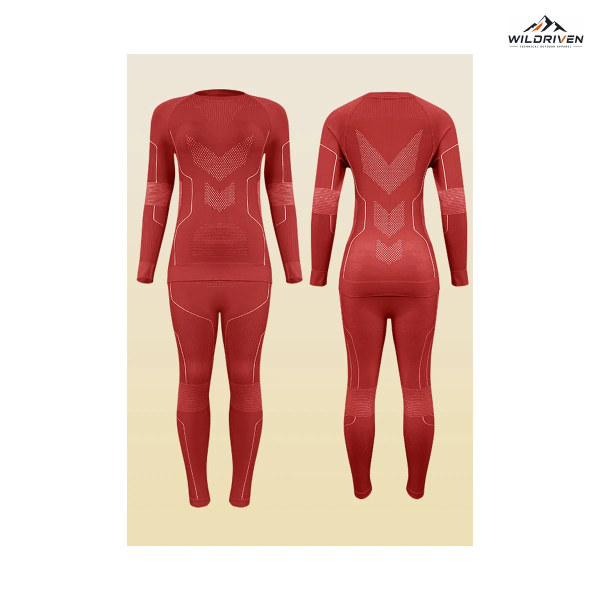 Outdoor Base Layer Set alternate color set view for WILDRIVEN OEM and ODM development