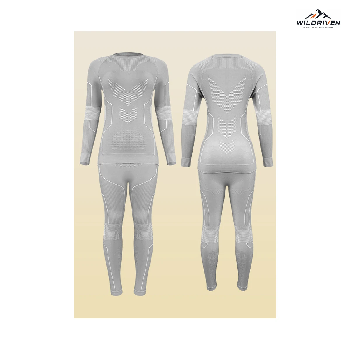 Outdoor Base Layer Set alternate color set view for WILDRIVEN OEM and ODM development