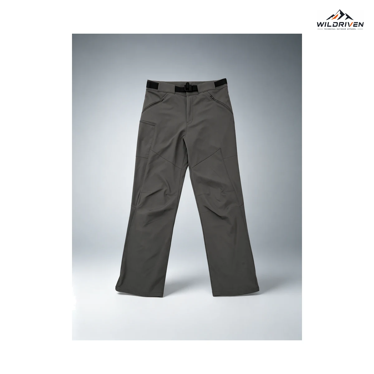 Straight-Leg Outdoor Hiking Pants front or detail view for WILDRIVEN OEM and ODM development