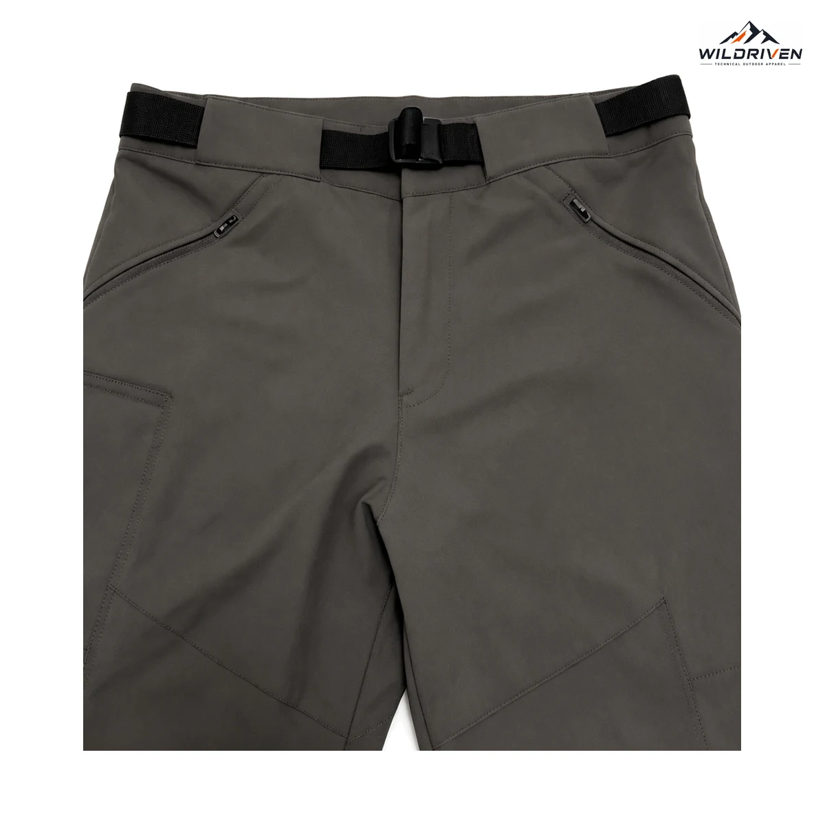 Straight-Leg Outdoor Hiking Pants feature detail view for WILDRIVEN OEM and ODM development