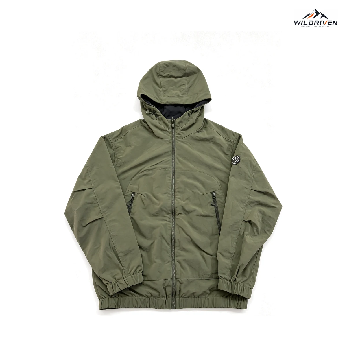 Men's Zip-Front Hooded Outdoor Jacket featured product image for WILDRIVEN OEM and ODM development