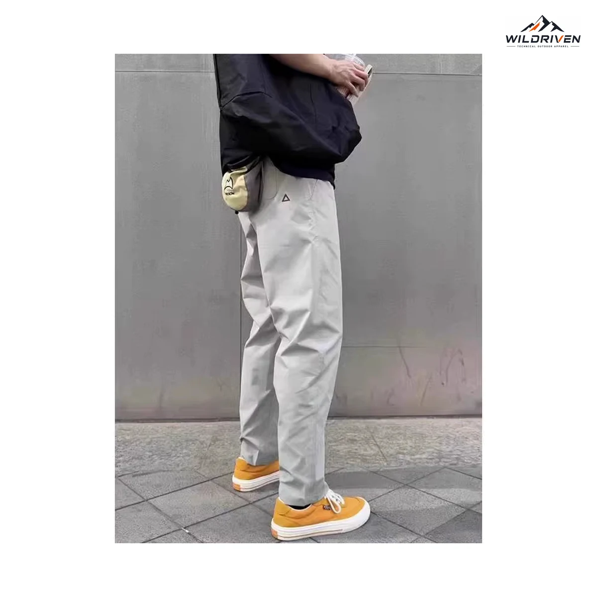 Unisex Cargo Outdoor Pants front or detail view for WILDRIVEN OEM and ODM development
