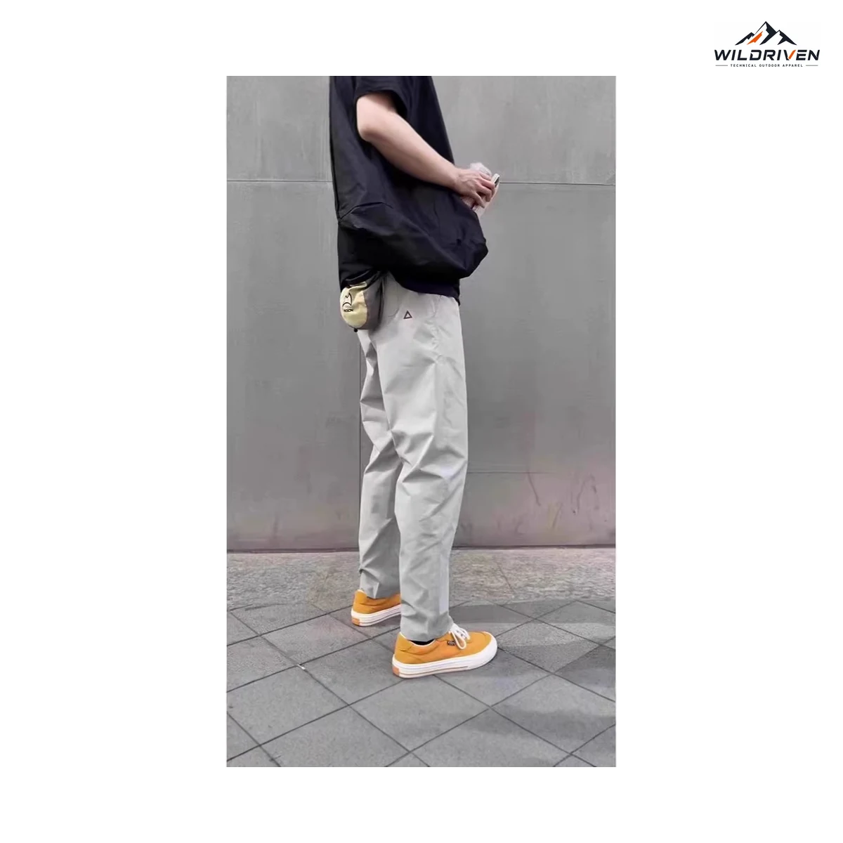 Unisex Cargo Outdoor Pants feature detail view for WILDRIVEN OEM and ODM development