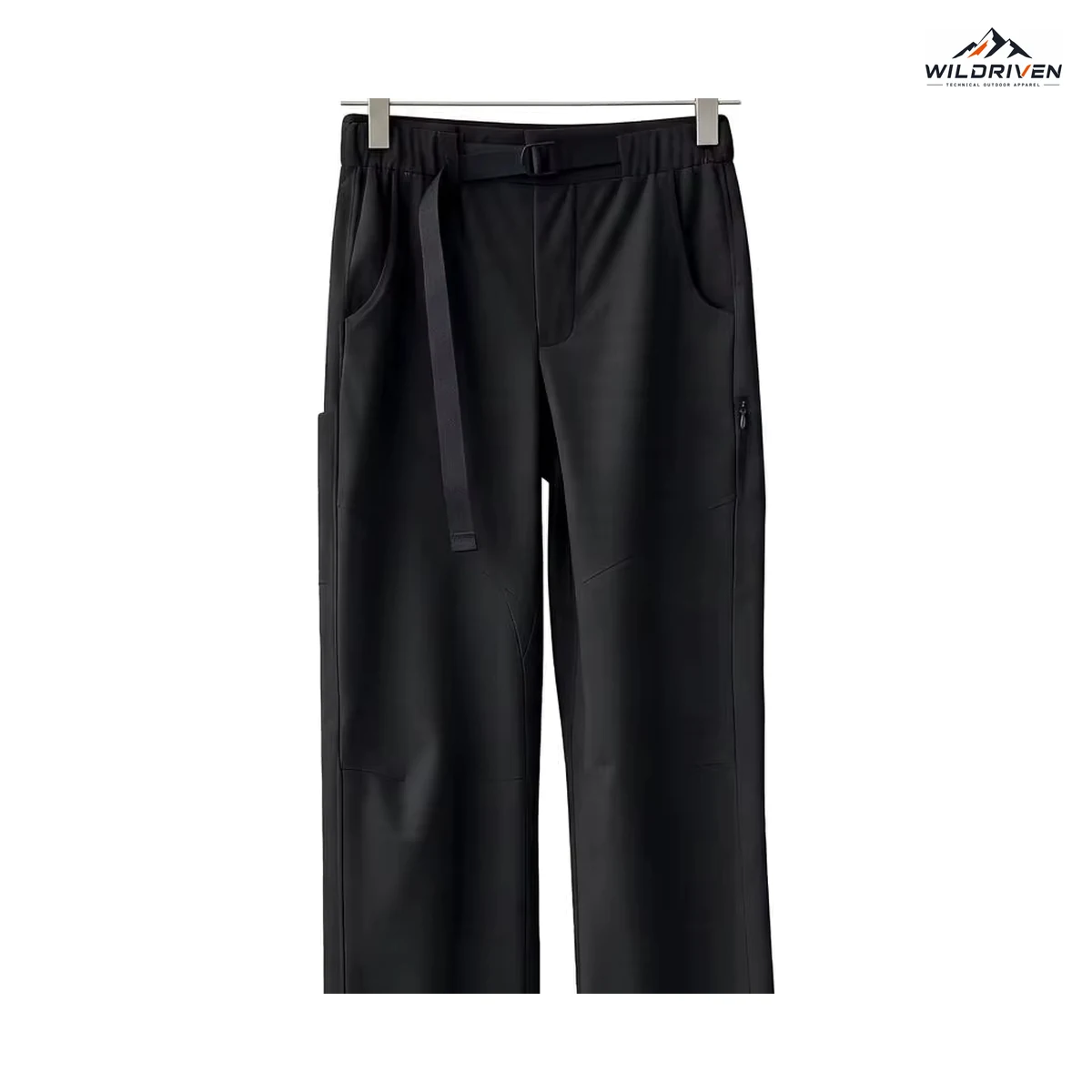 Men's Relaxed-Fit Outdoor Hiking Pants front or detail view for WILDRIVEN OEM and ODM development