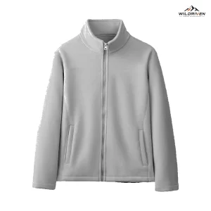Unisex Stand-Collar Fleece Jacket featured product image for WILDRIVEN OEM and ODM development