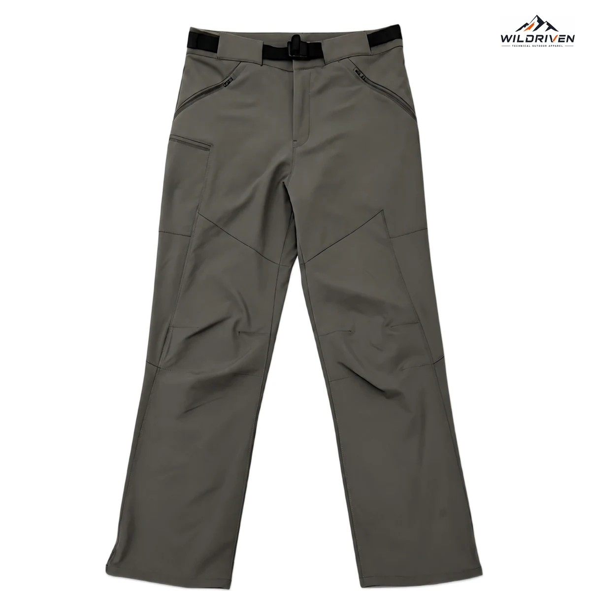 Men's Belted Straight-Leg Outdoor Pants back or alternate view for WILDRIVEN OEM and ODM development
